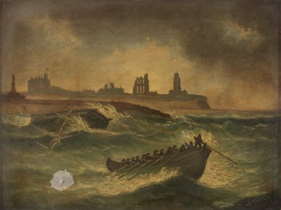 Going to the Wreck, 1875 by Joseph 